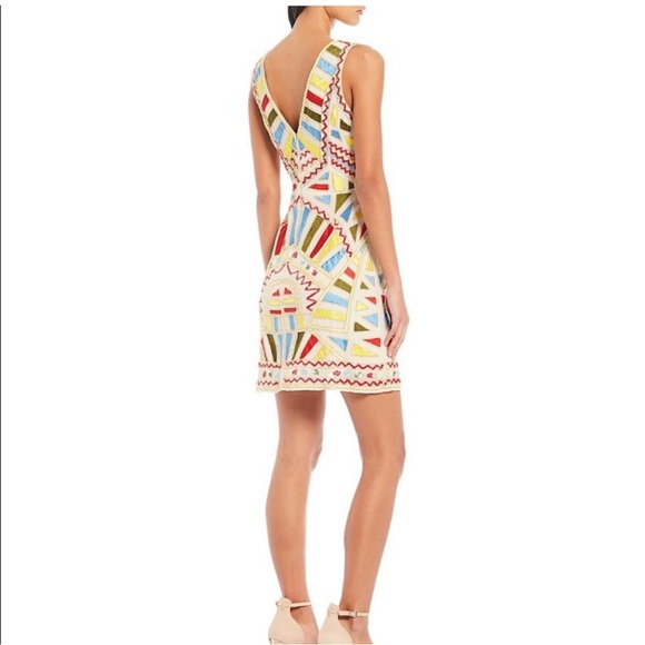 Gianni Bini Beaded Cocktail Dress - Picture 3 of 8